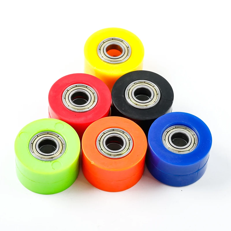 Drive Chain Roller Pulley Wheel Slider Tensioner Wheel Guide For Street Bike Enduro Motorcycle Motocross CRF 8mm 10mm