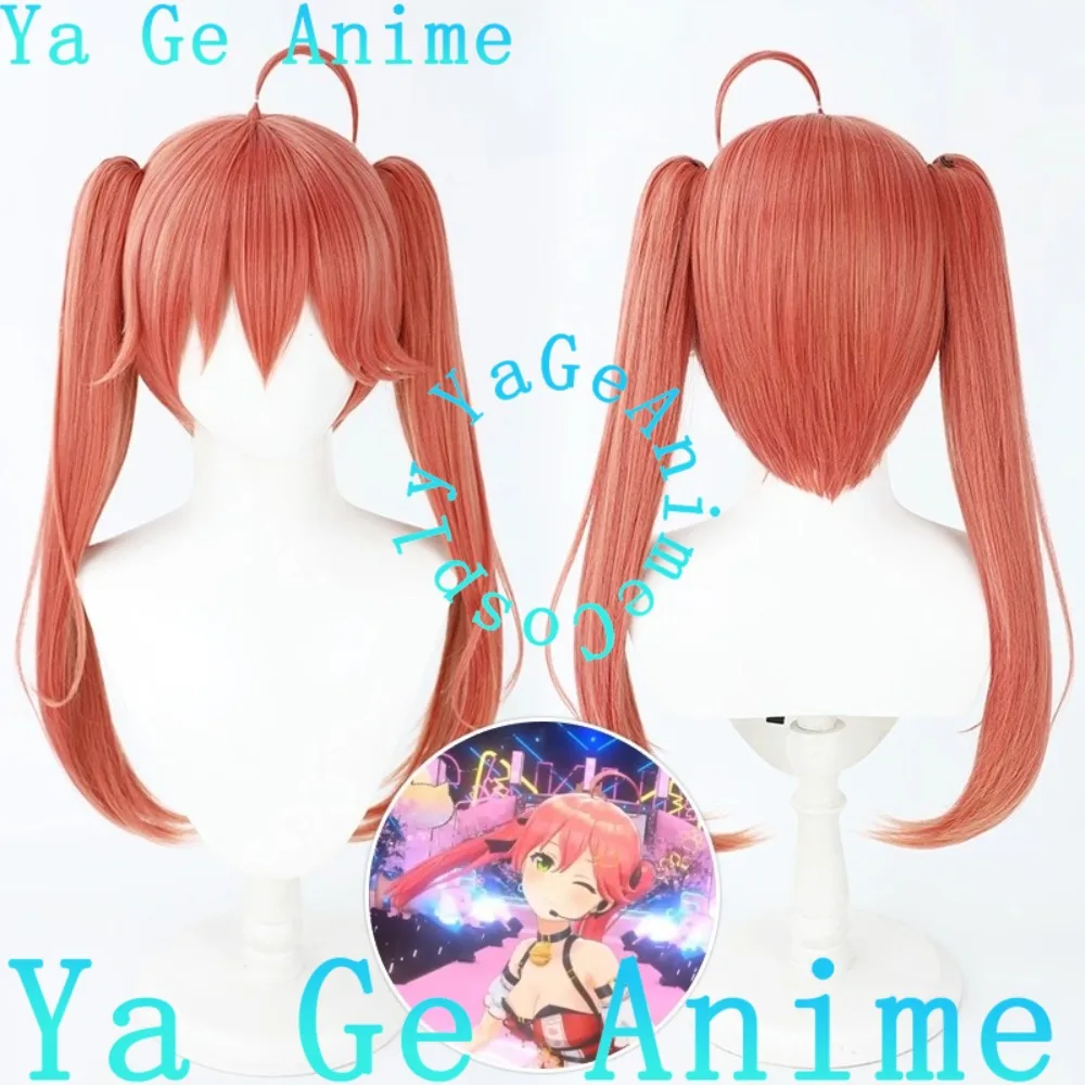 

Hololive VTuber Sakura Miko Cosplay Wig Anime Reality Show Game Role-playing Wig Used For Anime Dance Parties