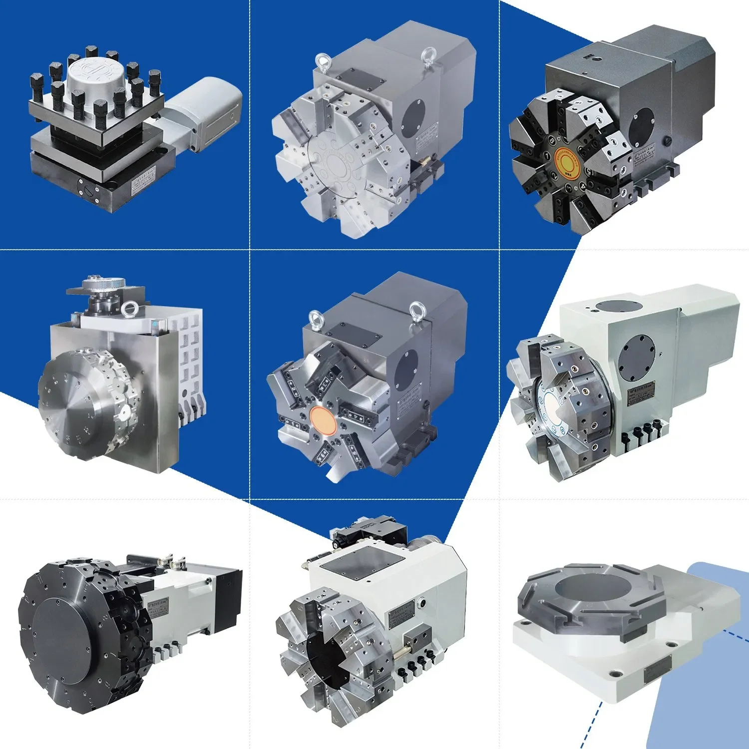 4/6/8/12 Station CNC Lathe Turret Nc Turret for General Lathe and CNC Machine Tools Post Vertical Electric Turret/Hydraulic Turr