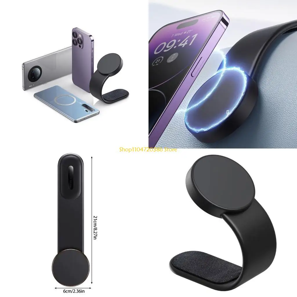 

K0EA Складная автомобильная подставка для телефона, нескользящая основа, регулируемый гибкий автомобильный держатель для