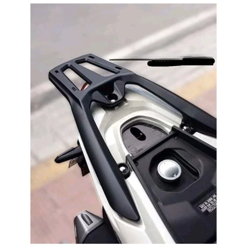 Rear Luggage Carrier Aluminum Top Case Mount Bracket Fit For Click150 V2 V3 For CLICK125 For VARIO150 Scooter Accessories view 4