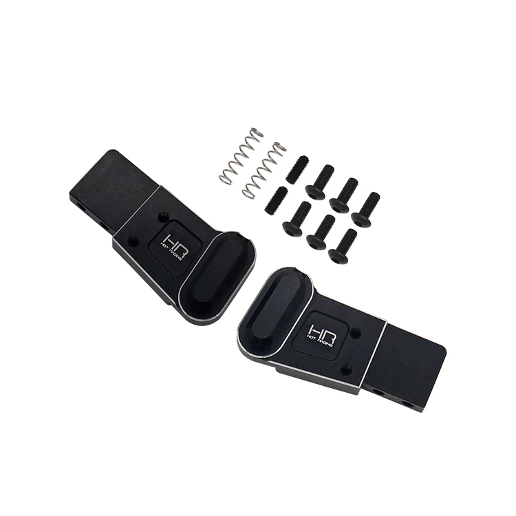 HOT RACING Black Aluminum Rear Hanger 10mm Long TGH09L01 for Tamiya Hornet Grasshopper + TGH09sp Springs