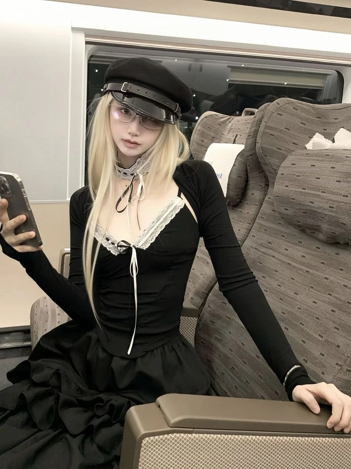 Conjunto Vintage de subcultura de 2 piezas para mujer, cárdigan corto informal, chaleco de encaje ajustado Sexy, estética Y2k, Tops dulces, picantes, Chic