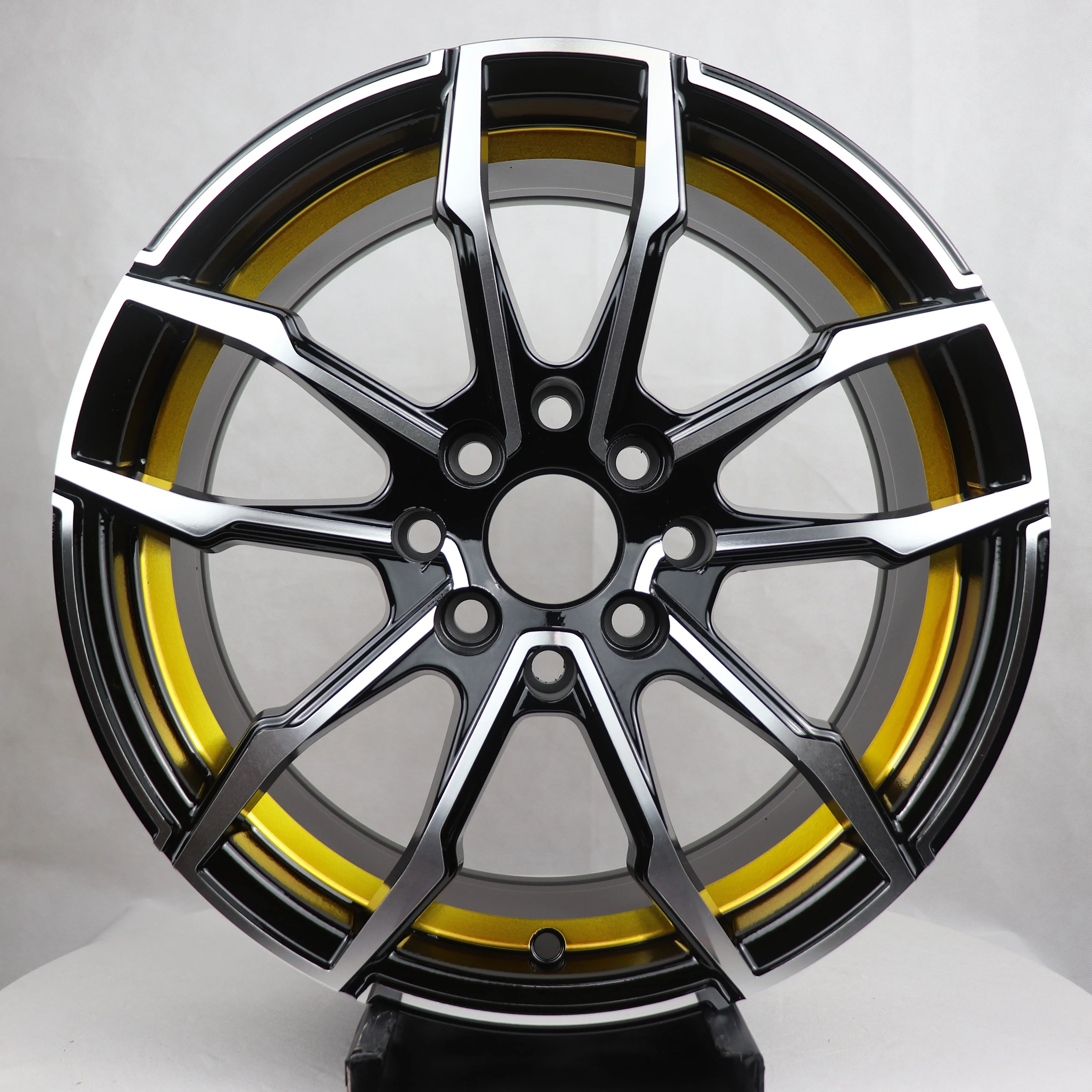 1PC Customization 4X100 alloy rim 5X1143 concave Wheels 4 Hole car rims rines 15 For oem