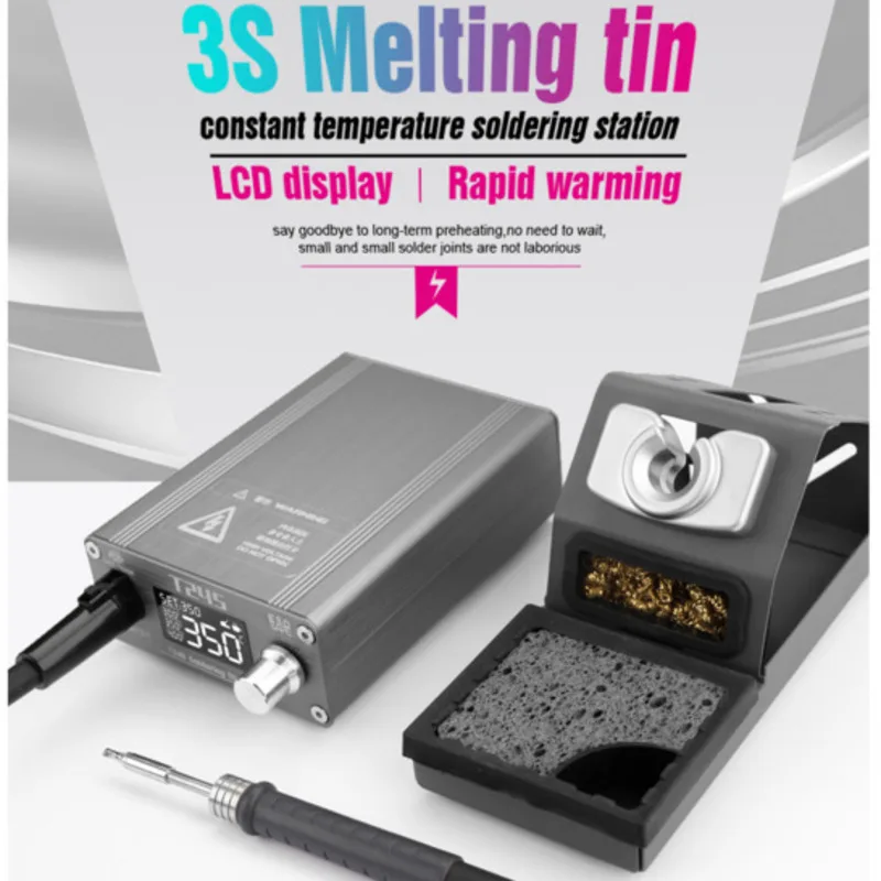 130W Soldering Station Heating 3S Melting in Solder Paste OSS T245 Soldering Handle Tips For Mobile Phone Repair Welding Machine