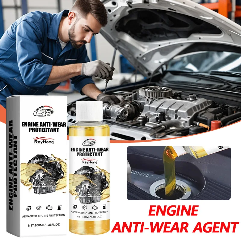 Motor-Anti-Verschleiß-Schutz-Reparaturzusatz zur Reduzierung von Lärm und Blue Smoke Jitter Strong Burning Protection Agent Autopflege