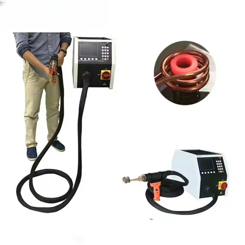 Low Price Electromagnetic High Frequency Handheld Flameless Heater Magnetic  convenient and easy to operate