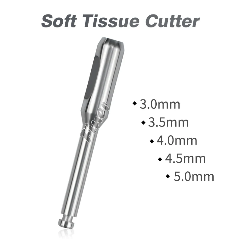 Dental Trephine Drill Bur Tissue Punch Bone Saw Disk Dental Bone Harvest Drill Dental Countersunk Drill Abutment Bone Remove