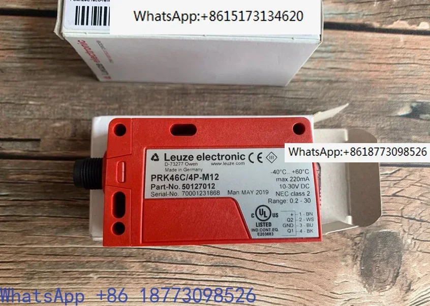 

Lao Yi Shi LEUZE photoelectric switch sensor PRK46C/4P-M12 brand new original stock 50127012