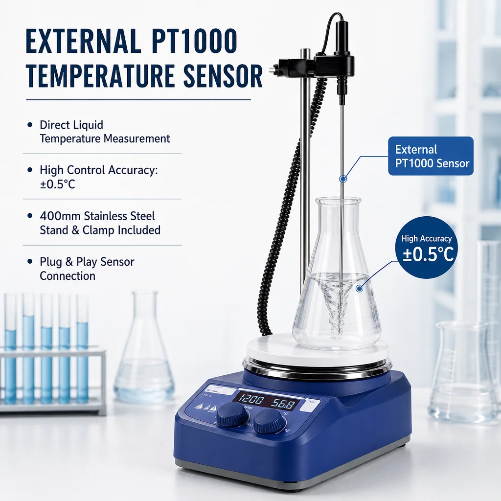 IKEME 3L Placa Calefactora de  - Lab Magnetic Stirrer Hot Plate reseña y precio