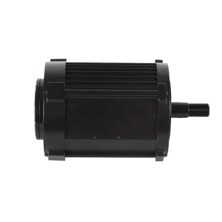 The motor is suitable for direct drive electric and can be driven using sprockets and belts.