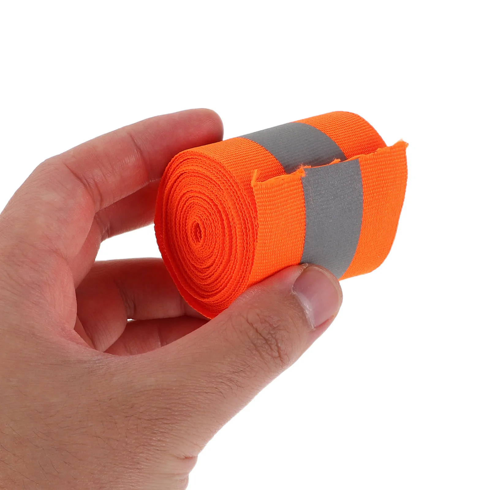 

4 шт. флуоресцентной светоотражающей тканевой ленты для пришивания, высокояркая, для ночной безопасности, для одежды, рюкзаков, спортивной одежды, 0,9 дюйма X [размер в дюймах].