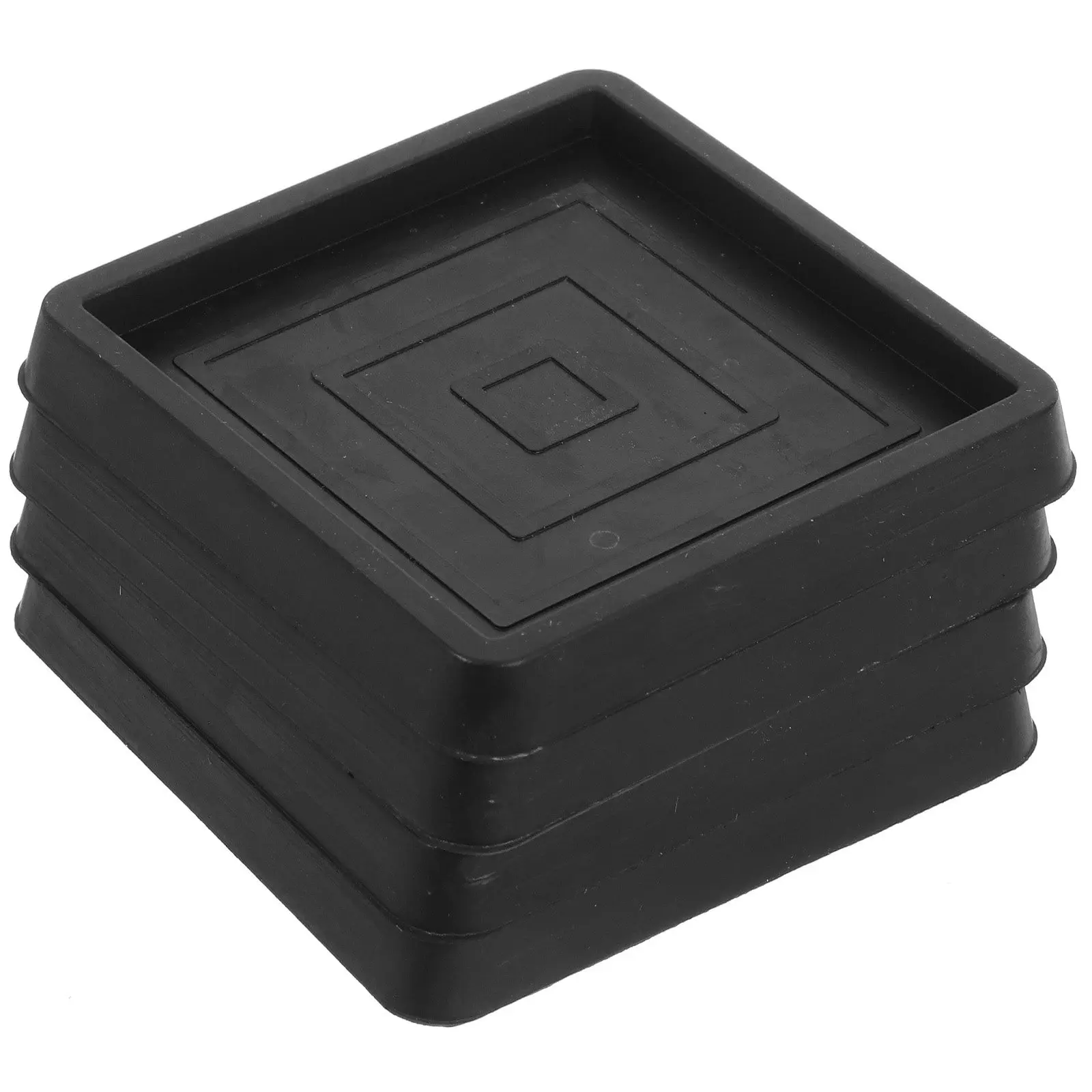 4Pcs Anti-Skid Furniture Feet Pads Rubber Chair Leg Protectors Multi-Function Furniture Coasters Stoppers