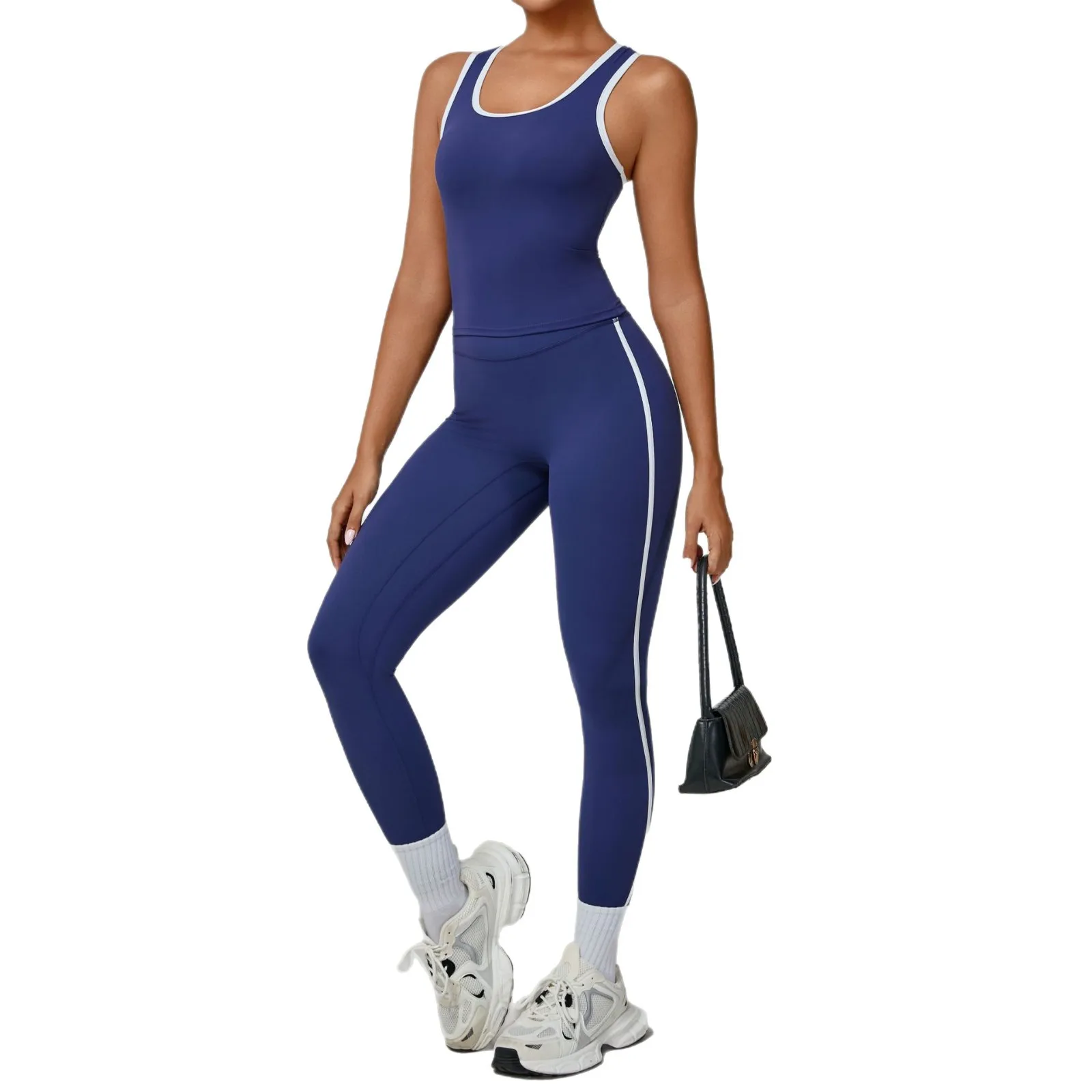 

Women's Yoga Sets Women's Tracksuit Sport Outfit Yoga Suit 2 Piece Set for Yoga Gym Dancing Running Pilates Casual