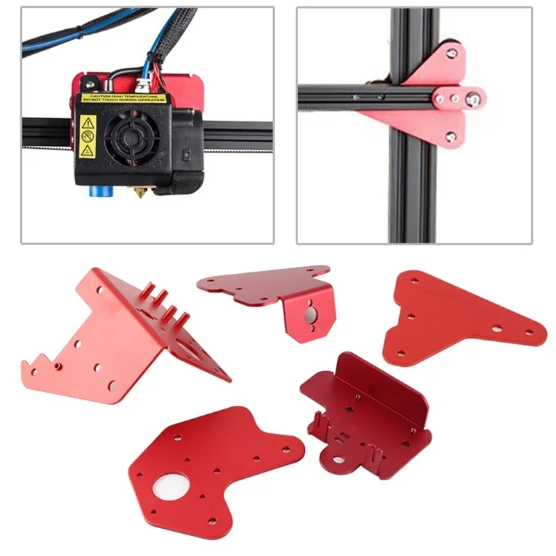 طابعة ثلاثية الأبعاد الطارد اللوحة الخلفية X المحرك الأمامي/الخلفي اللوحة Z-محور 2.5 مللي متر/3.0 مللي متر كتلة لوحة عدة ل CR-10S برو CR-10 ماكس أندر 3