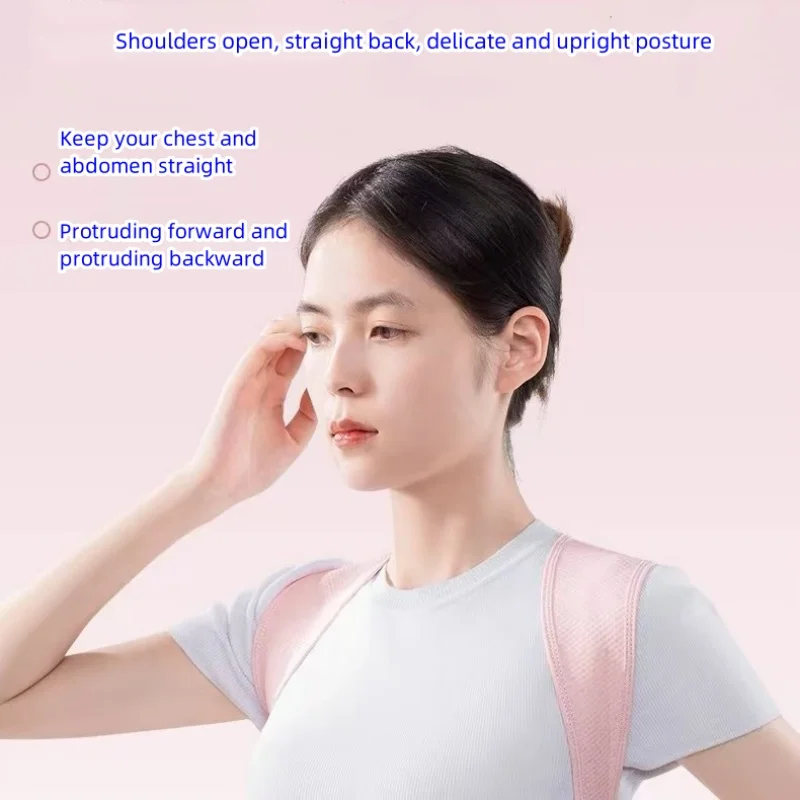 Xuanyu Jin anti-hunchback correction belt for adult women, invisible posture correction belt to correct posture, beautiful body shape, open shoulders, beautiful back, straight waist, anti-hunchback artifact, posture correction belt