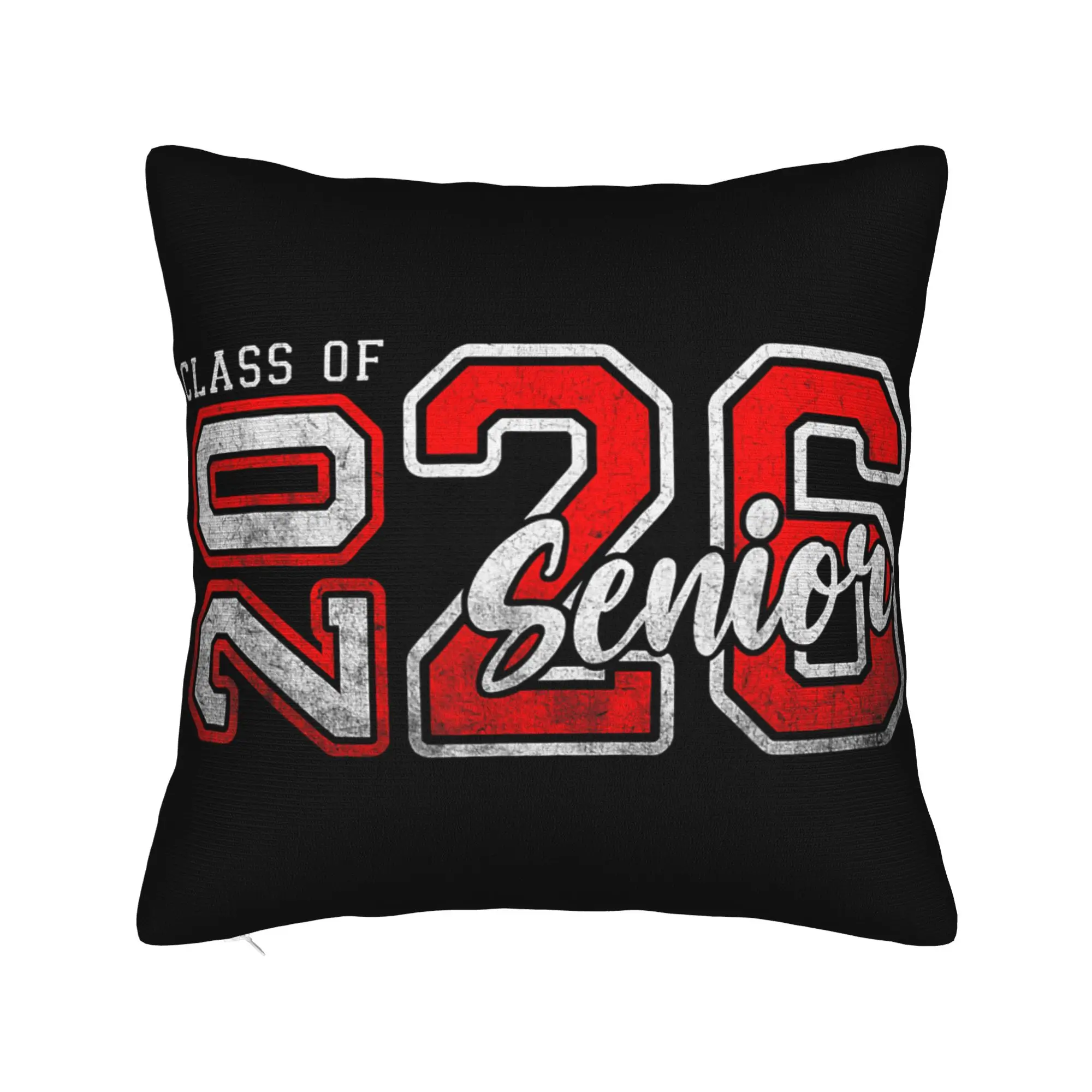 Class of 2026 Senior Graduation Pillow Cover Stuff Printed Cushion Cover Decorations  Throw Pillow Case Cover Bed Multi-Size