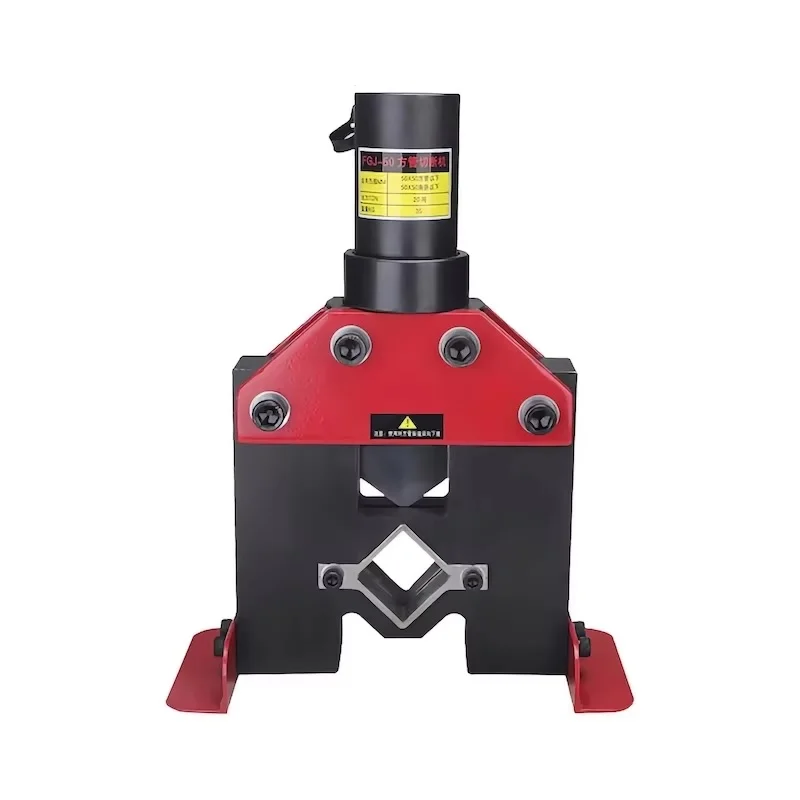 Galvanized Electric Hydraulic Square Pipe Cutter 50*50mm Angle Iron Angle Steel Cutting Machine for Metalworking