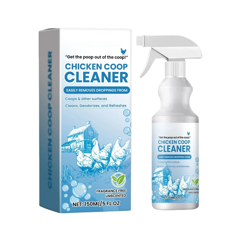 Deodorante per pollai ad azione rapida Eliminatori odori Miscela per bagno con polvere pollo per biancheria da letto più