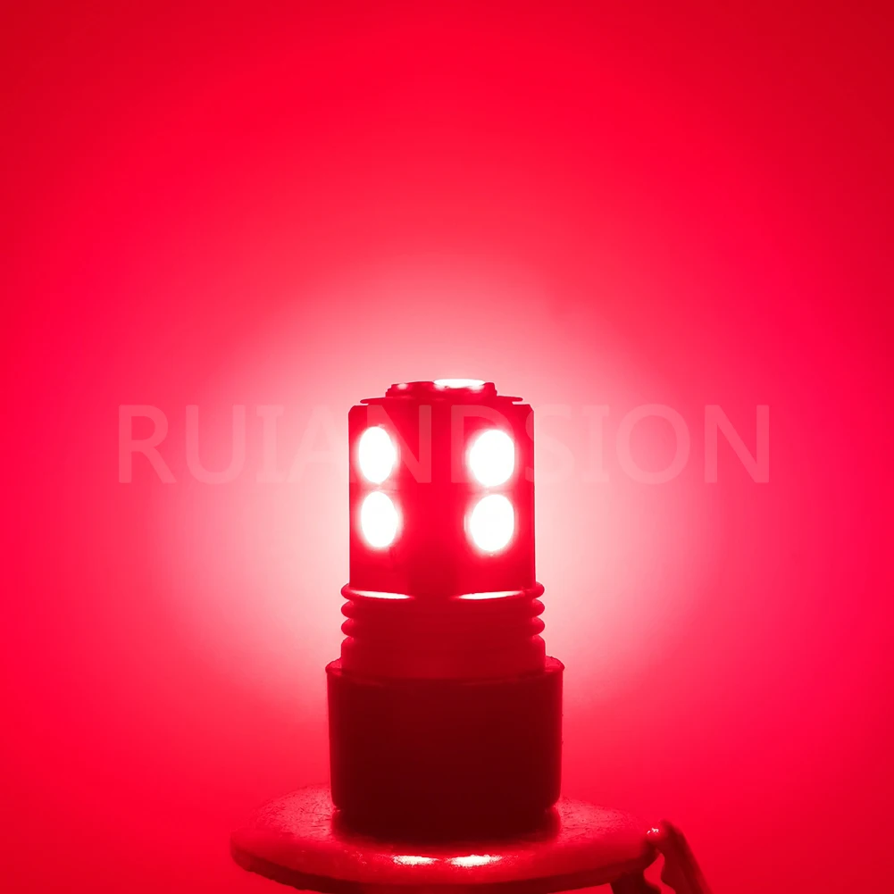 6-40 فولت H1 H3 مصباح LED فائق السطوع CANBUS لمبات 3 واط مصباح أمامي أبيض دافئ للسيارة البحرية قافلة بيضاء أضواء الضباب السيارات الأحمر الأصفر #5