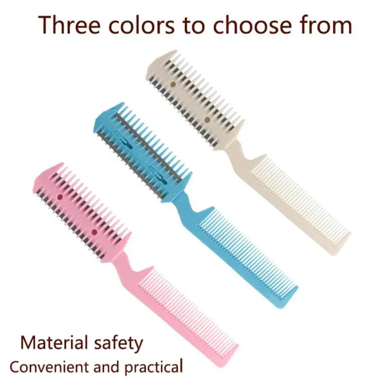 Pet Dog Hair Trimmer Comb Cutting Cut With 2 Blades Grooming Razor Thinning Dog Cat Combs Dog Cat Hair Remover Hair Brush & Comb