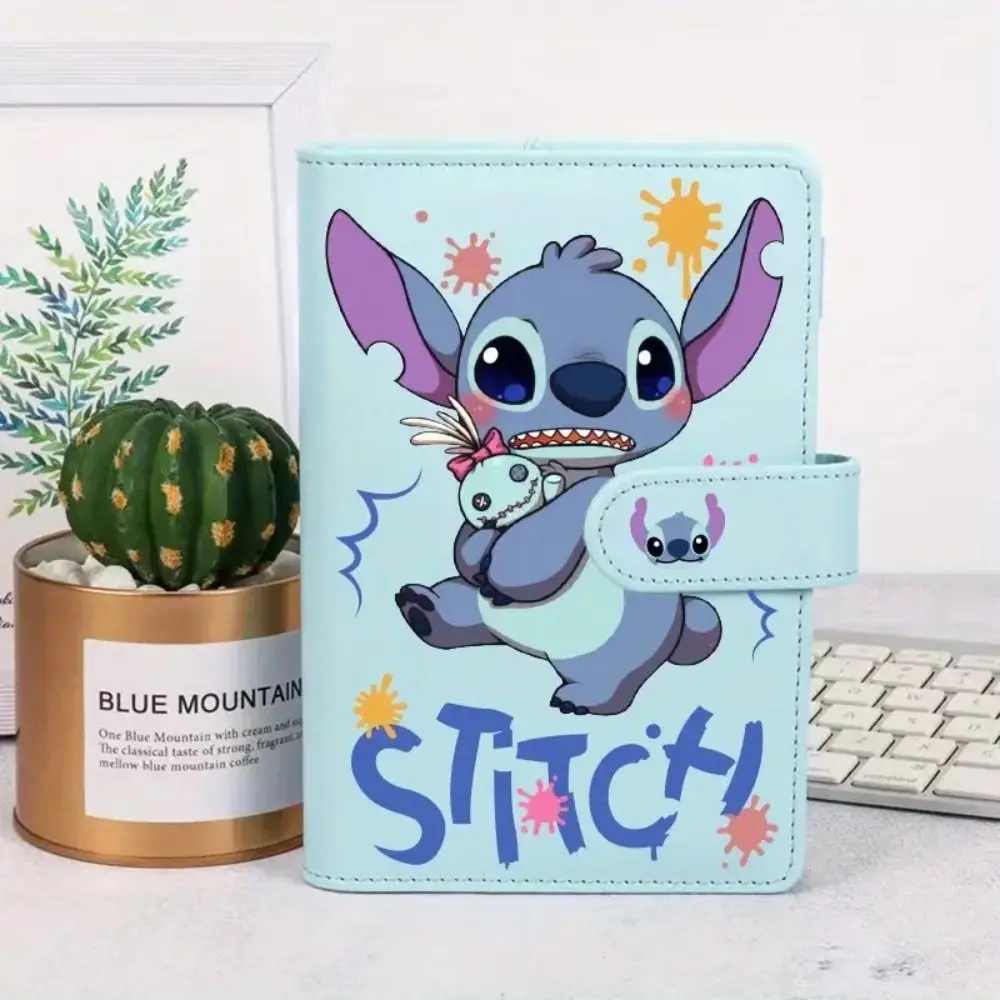 Portable Cute Stitch Notebook Cartoon Taking Notes Loose-Leaf Journal Protect Eyes Dao Lin Paper Hand Ledger Stationery