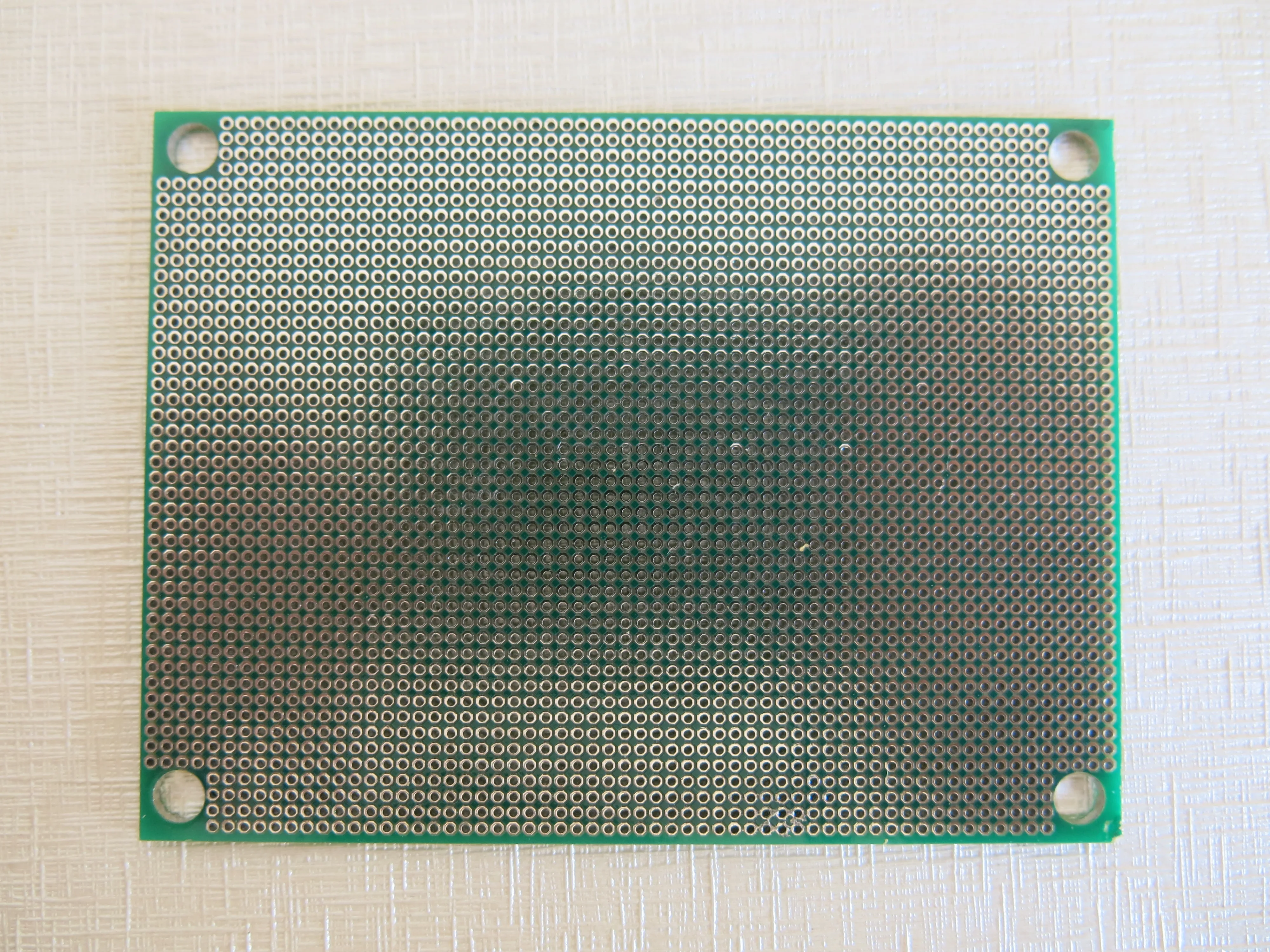 3pcs/lot 6x8cm pitch 1.27mm Double Side Prototype FR4 Fibreglass PCB Printed prototype Circuit Board Matrixboard Lochraster vero