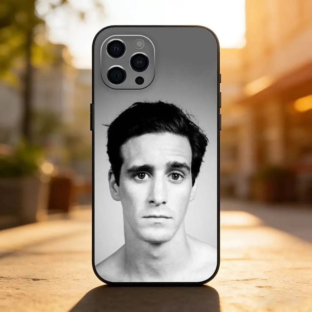 Actor James Ransone Phone Case Silicone black Soft For IPhone 17,16,15,14,13,12,11,SE,Plus Pro Max