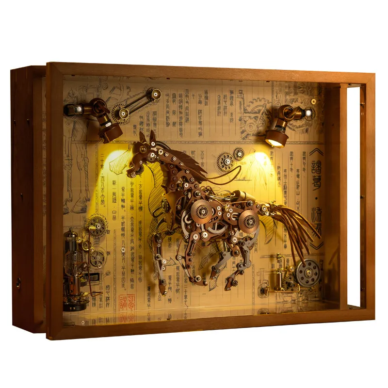 

Zhuge Electric Model - Integration of Traditional Chinese Horse Culture and Industrial Machinery Aesthetics
