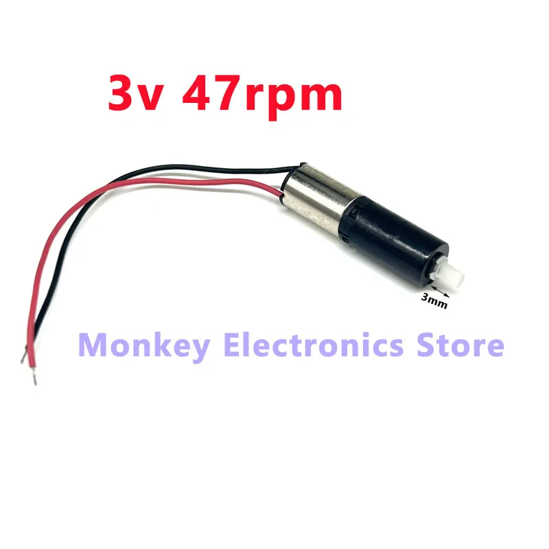 47 giri/min 240 giri/min 1200 giri/min DC 3 V 3.7 V Mini 6mm Riduttore epicicloidale Riduttore Motore Micro Motore Coreless Robot FAI DA TE Bagagli