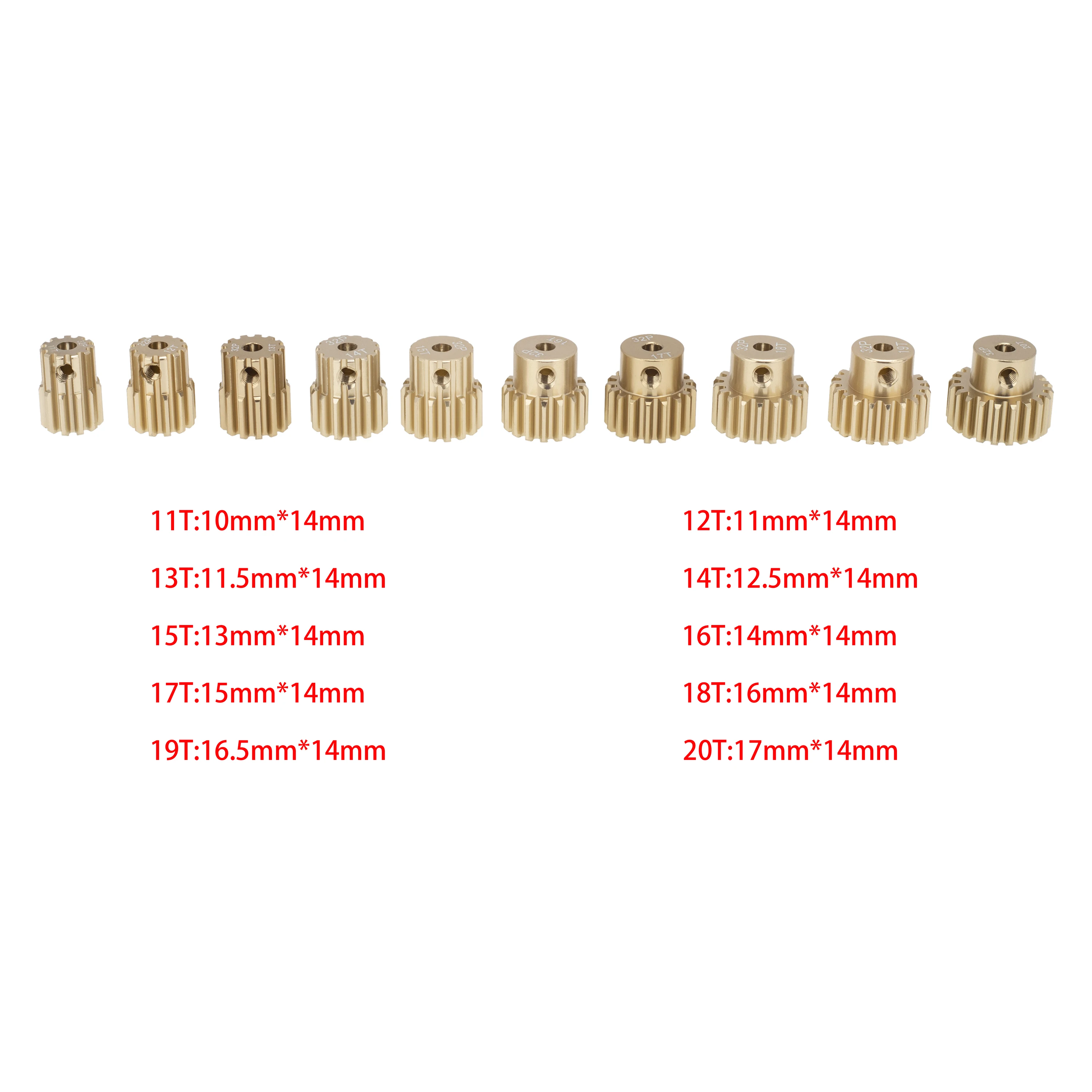 Harden 7075 stop aluminium 3.17mm M0.8 32P przekładnia silnika zębnika 11T 12T13T 14T 15T 16T 17T 18T 19T 20T dla 1/10 1/8 części do zdalnie