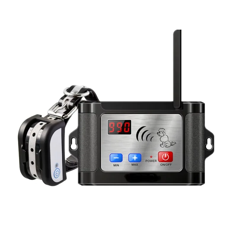 Wireless Electronic  Pet Fence System Waterproof Wireless TPU Collar Electric Dog Collar Fence for 5 Dogs