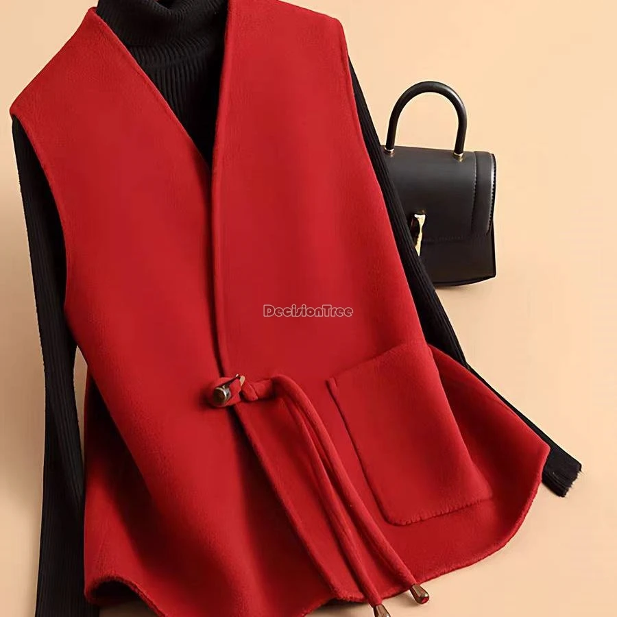 

2026 chinese retro ethnic style short-sleeved blazer tang suit blouse women autumn-winter traditional sleeve cheongsam vest top