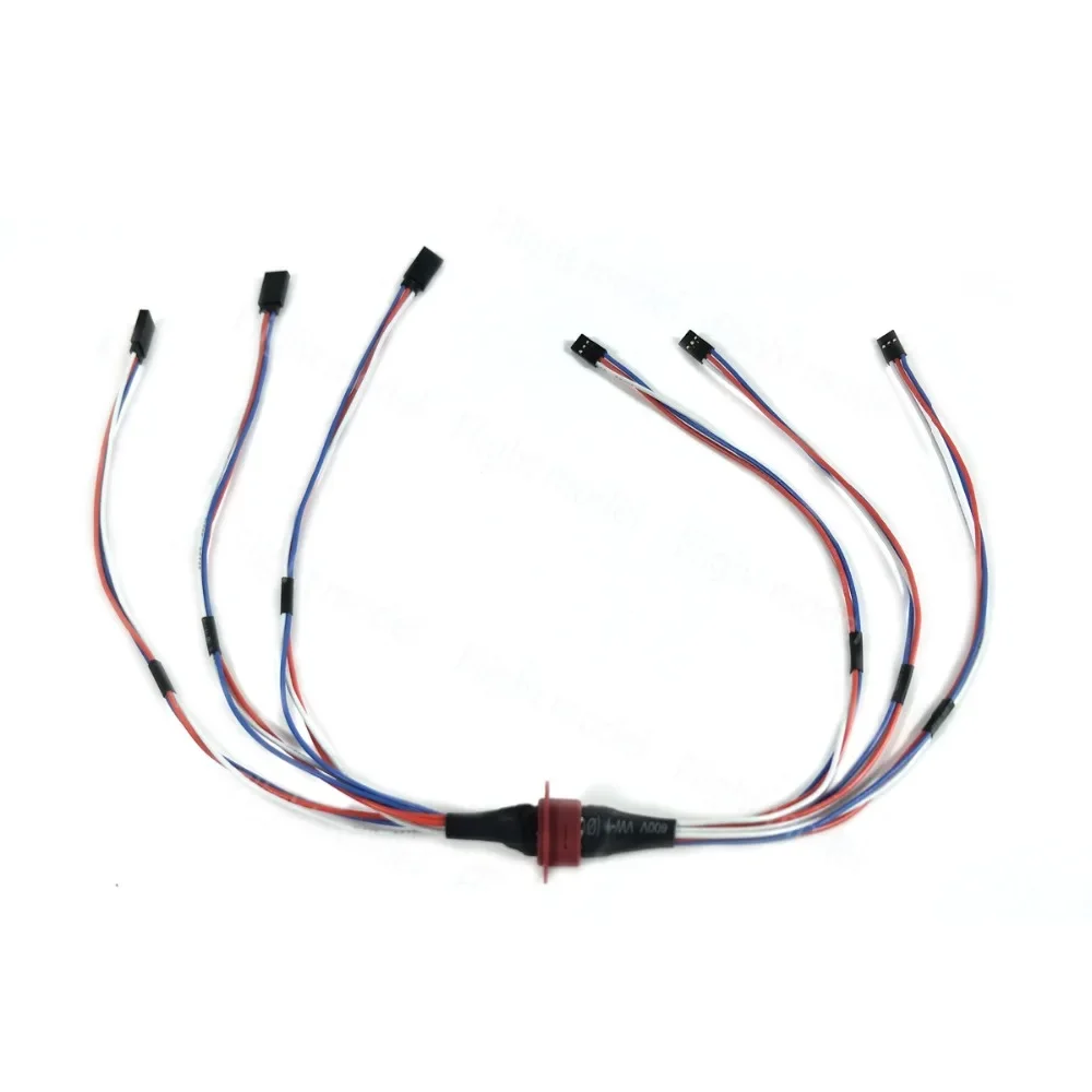 MPX 8 Pin Multi-Wire Servo Extension Plug 2 Wire 3Wire Version Male Femal Plug 100AWG For RC Airplane Model Aircraft