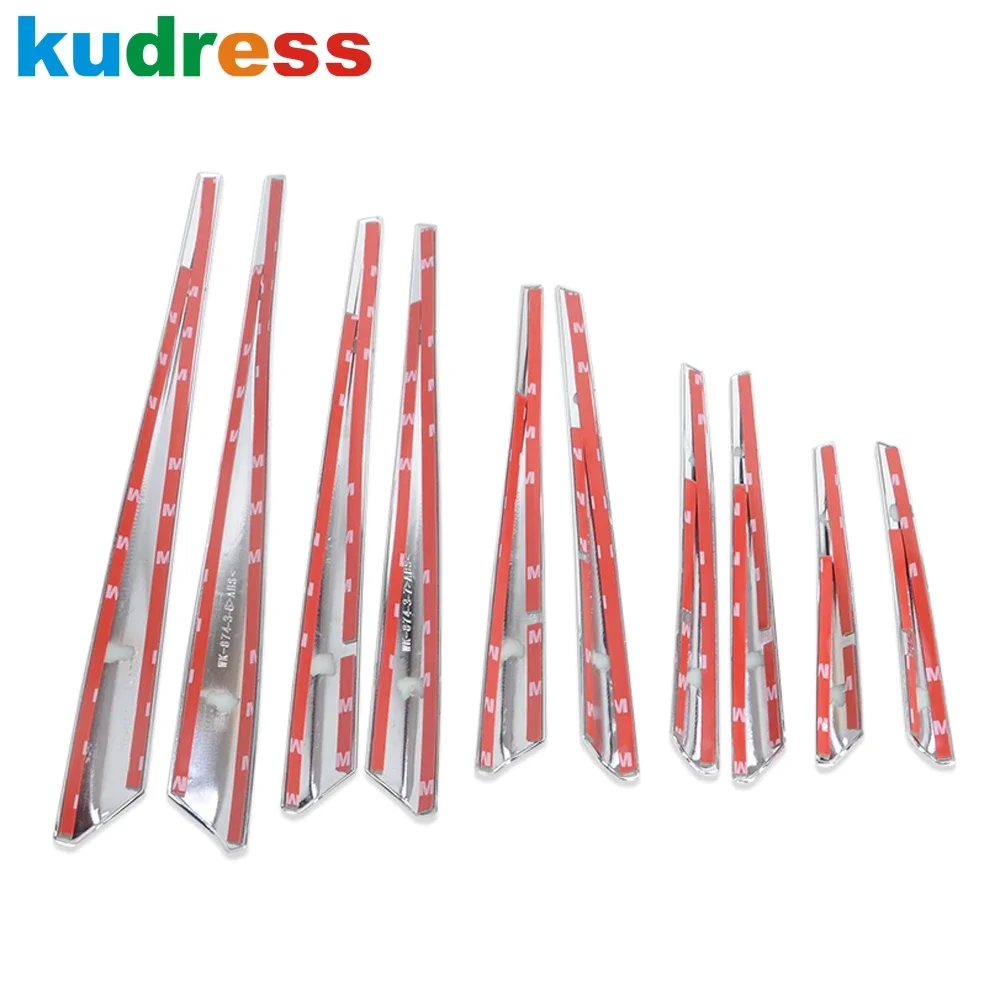 Para toyota voxy noah 80 2017 2018 2019 chrome frente do carro luz de nevoeiro capa da lâmpada guarnição cabeça foglight decore guarnições acessórios