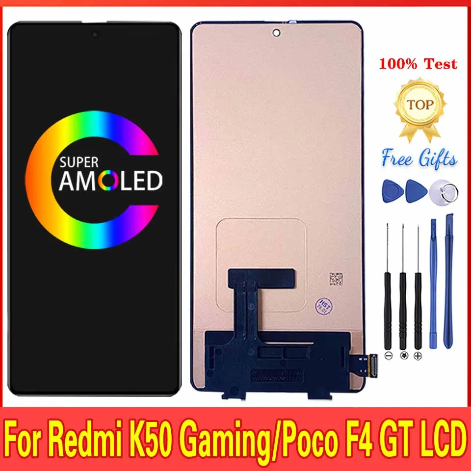 Pantalla LCD Original de 6,67'' para Xiaomi Redmi K50 Gaming Edition 21121210C, pieza de repuesto para pantalla táctil Poco F4 GT 21121210G