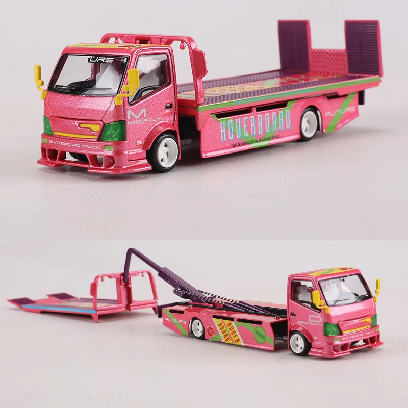 クールカー-1-64-h300-レッカー車-未来への時間合金モデルカー