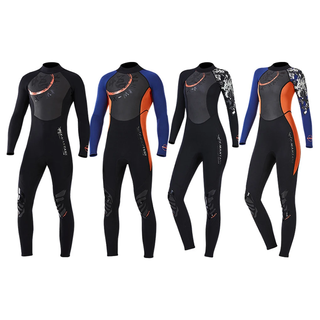 1.5MM Wetsuits SCR Neoprene Diving Suit Elasticity Surf Suit for Snorkeling Surfing Swimming  Women’s orange S