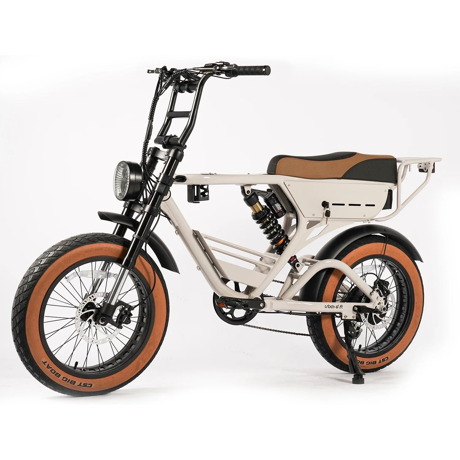 

Heavy Duty Electric Fat Bike 1000W 750W- Aluminum Frame & Full Shock Absorption (Custom Colors/Logo)