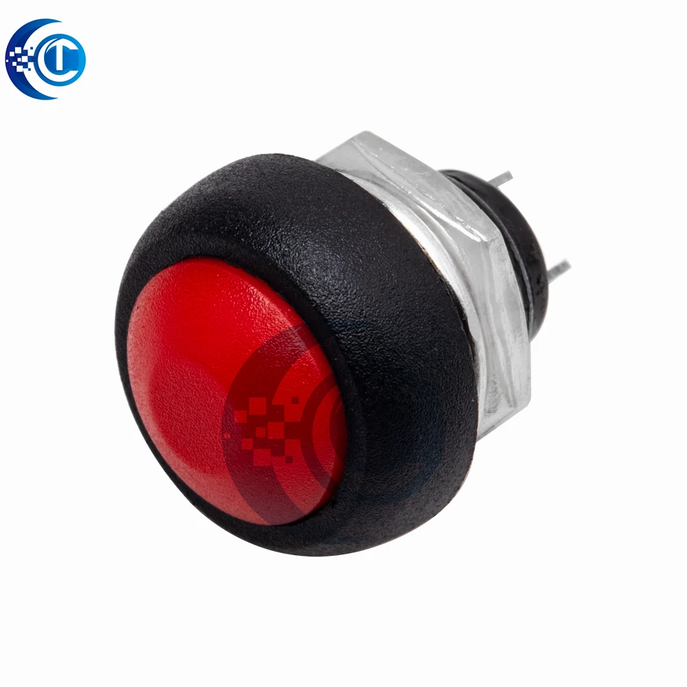 5Pcs Mini 12mm Waterproof Momentary ON/OFF Push Button Round Switch PBS-33B  PBS-11B For arduino