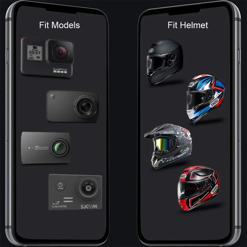 Motorcycle Helmet Chin Bracket Motorcycle Helmet Bracket GoPro Action and Sports Camera Accessories image 5