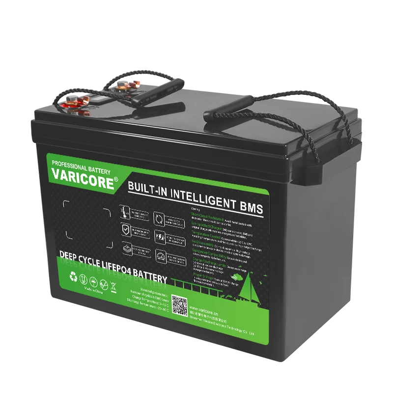 VariCore 12 فولت/12.8 فولت 310 أمبير 200 أمبير 180 أمبير 120 أمبير 100 أمبير 4s LiFePO4 بطارية ليثيوم فوسفات الحديد بطاريات لعربة جولف RV خالية من الضرائب