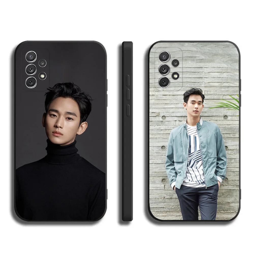 Korean actor K-Kim Soo H-Hyun  Phone Case For Samsung Galaxy A20,A21s,A22,A31,A32,A52,A53,A72,73,A80,A91Soft Black Cover