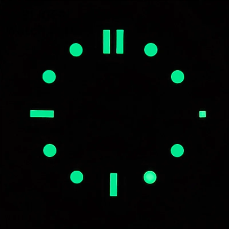 قرص ساعة معقم ، إكسسوارات حركة ، أبيض ، أسود ، أزرق ، أخضر ، تناسب الوجه ، NH35 ، 3: 00 ، 31