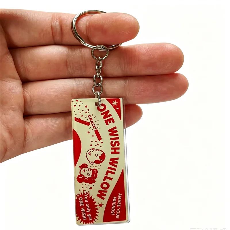 Obsession Movie One Wish Willow Acrylic Keychain Horror Movie Gift Car Keychain House Keychain Horror Gift Obsession Movie 2026