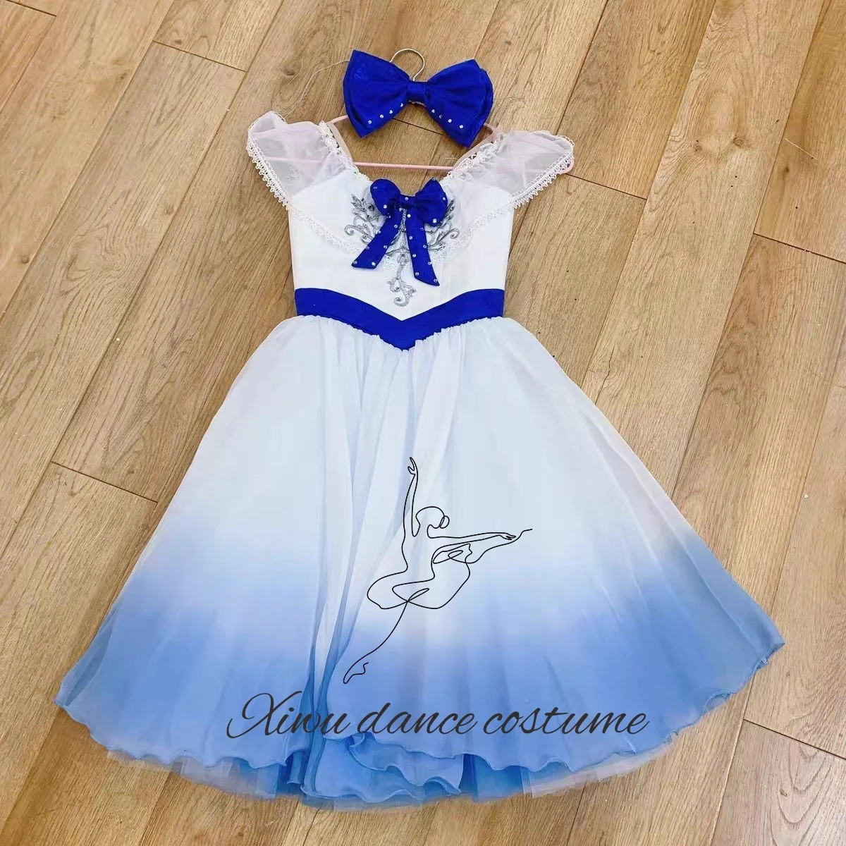 Graduation Evening Ballet Skirt, Yarn Skirt, Competition Dress, Performance Dress, Ballet Professional Customization