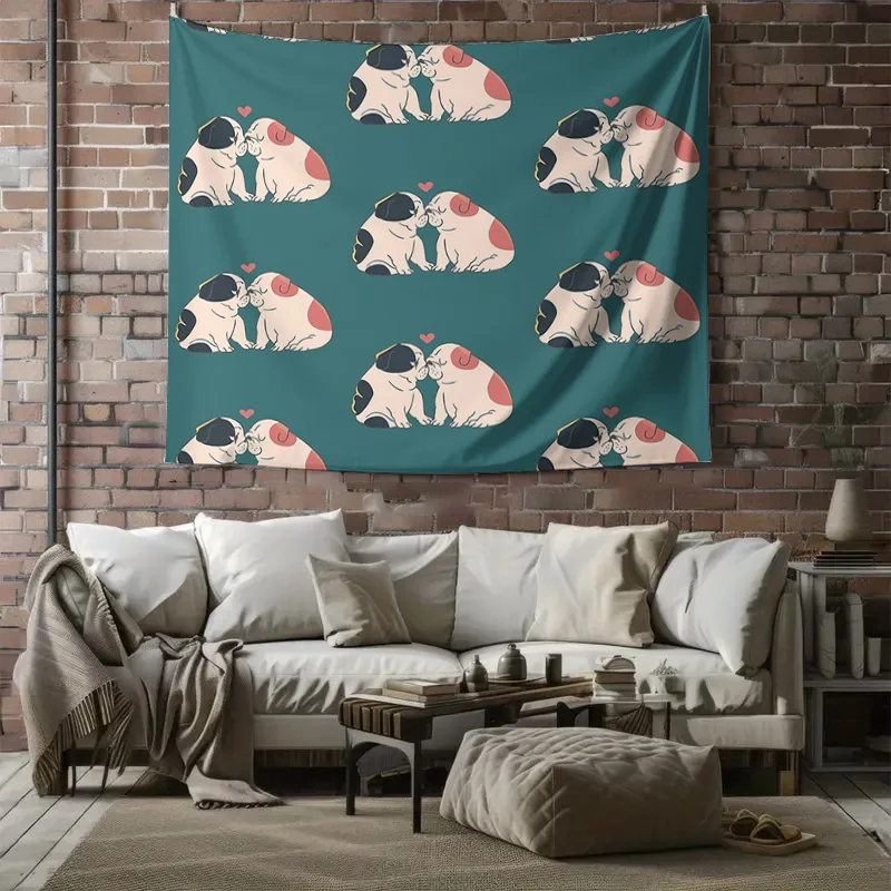 البوهيمي نسيج الجدار الشنق طبيعة المشهد ديكور الجمالية غرفة ديكور غرفة النوم نسيج الغابات جدار الفن مكرامية نسيج H #6