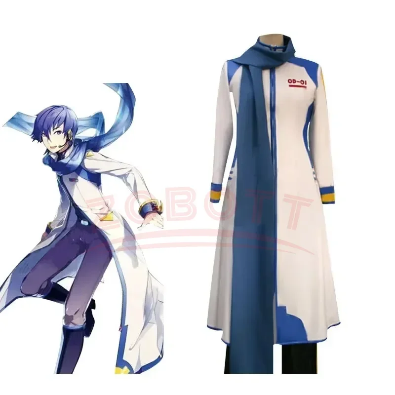 Anime Kaito Cosplay Costume Singer Eldest Brother Uniforms Costumes Kaito Formula Clothes Men's Stage Performance Costume