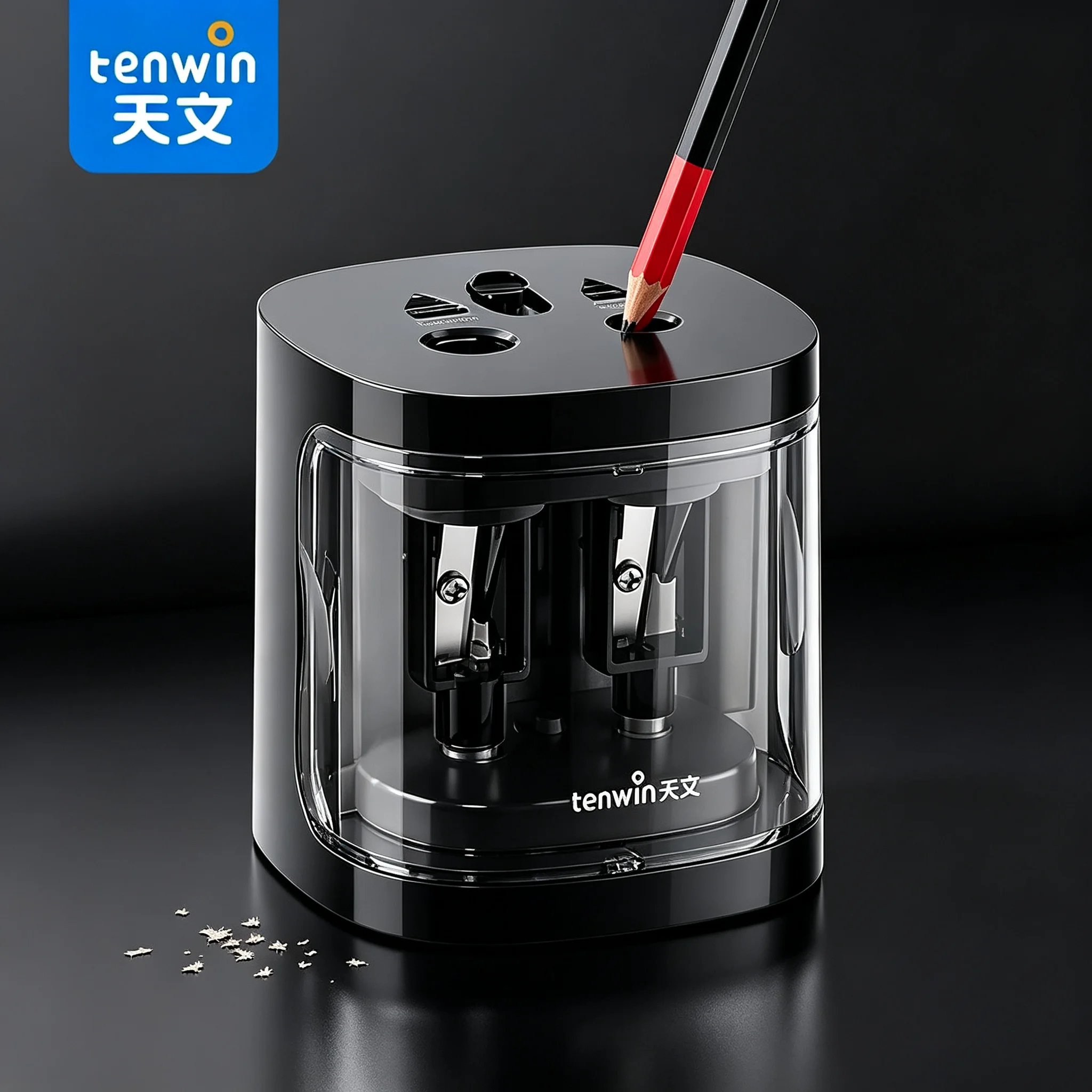 Astronomy Fully Automatic Automatic Pencil Sharpener-3-second sharpener for pencil tips.Multiple adjustment settings.USBcharging