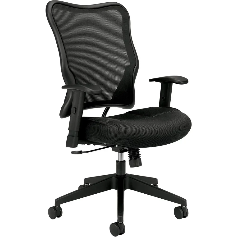 

Office Chair Ergonomic Office Chair with Breathable Back Mesh Desk Chair With Wheels and Arms, 360 Swivel, Synchro-Tilt Recline